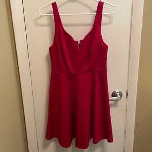 Red Skater Dress